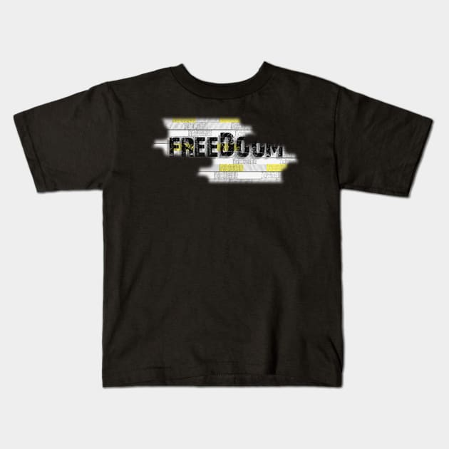 Freedoom Kids T-Shirt by Angelic Gangster